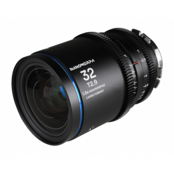 Obiektyw Laowa Nanomorph 32 mm T2,9 1,5x LF Blue do Arri PL / Canon EF